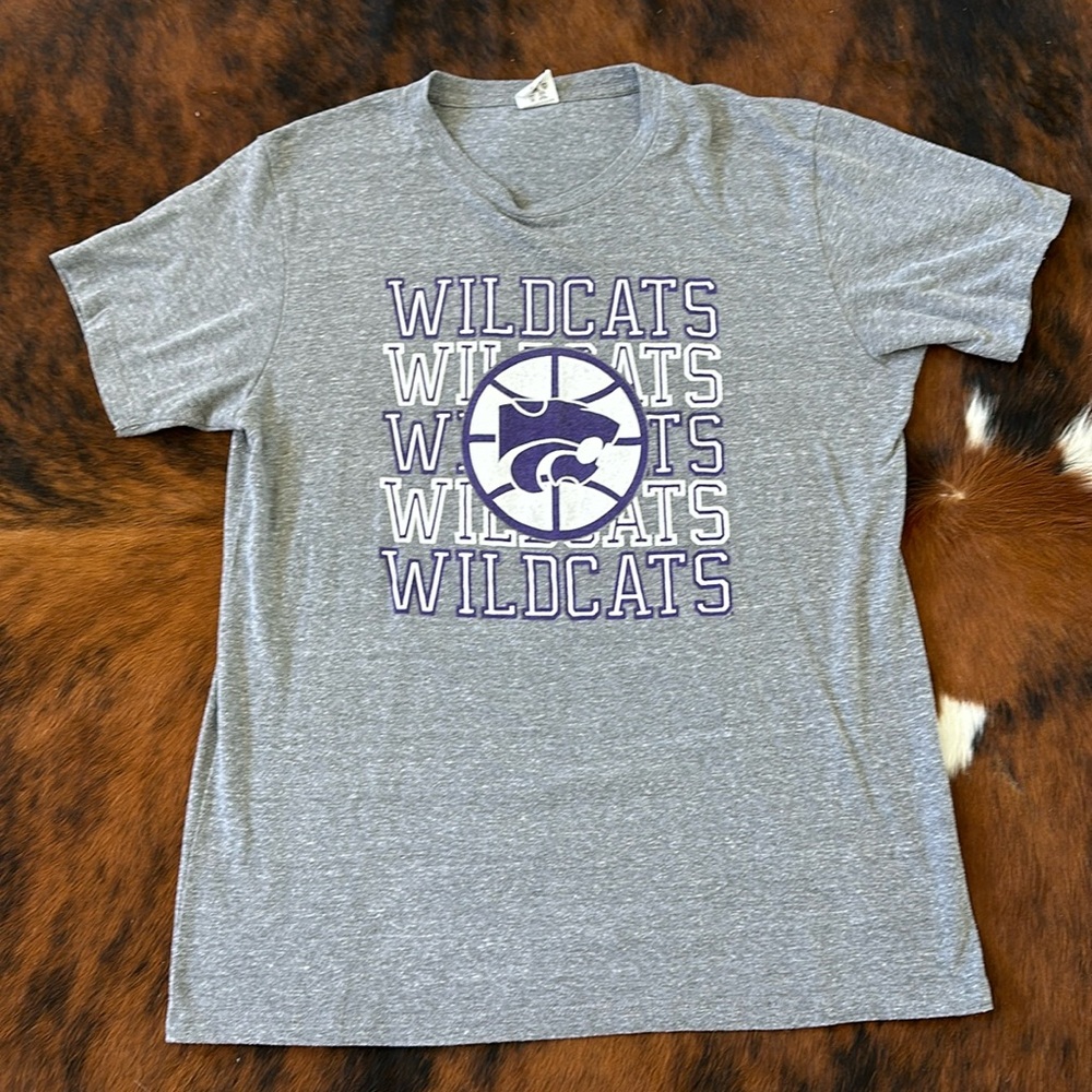 Charlie Hustle K State Wildcats Tee